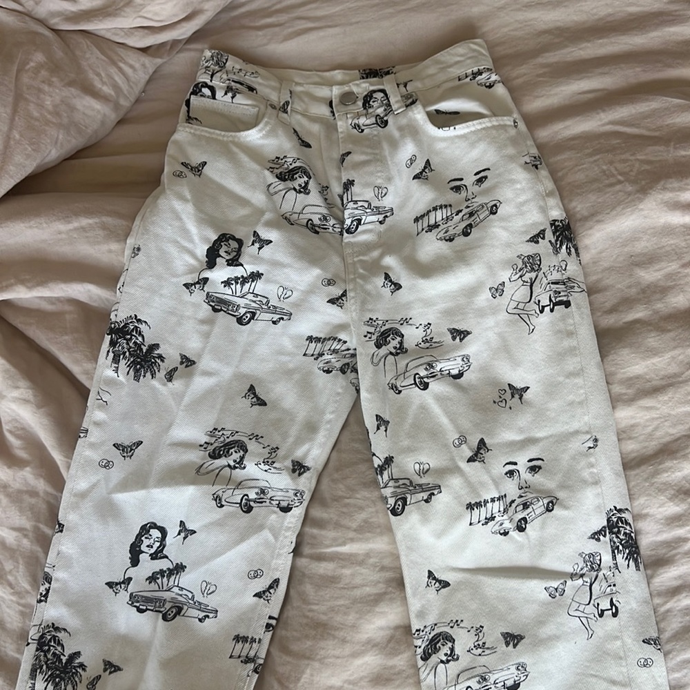 High rise jean